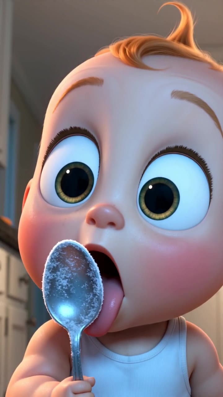 Still from the Aura episode The Frozen Spoon